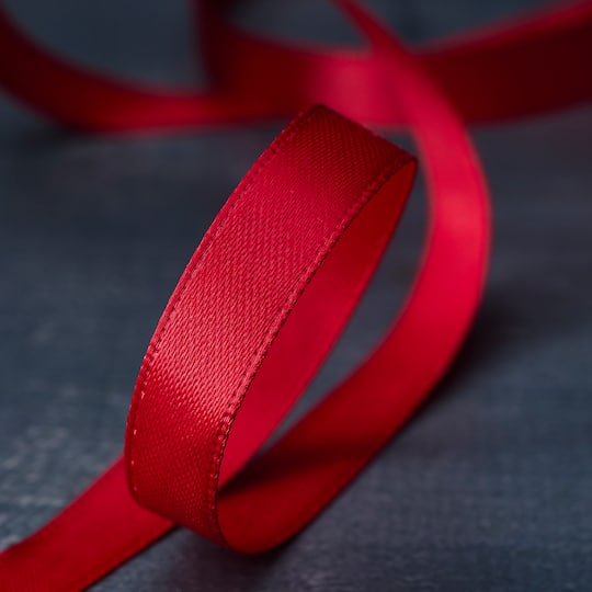 12 Pack: 3/8" x 10yd. Satin Double-Faced Ribbon by Celebrate It™ 360°™